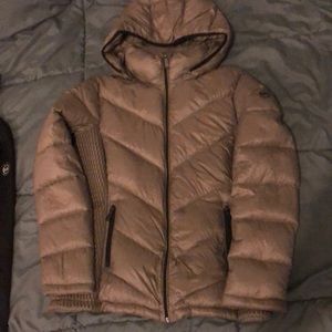 Michael Kors womens down filled jacket size Medium